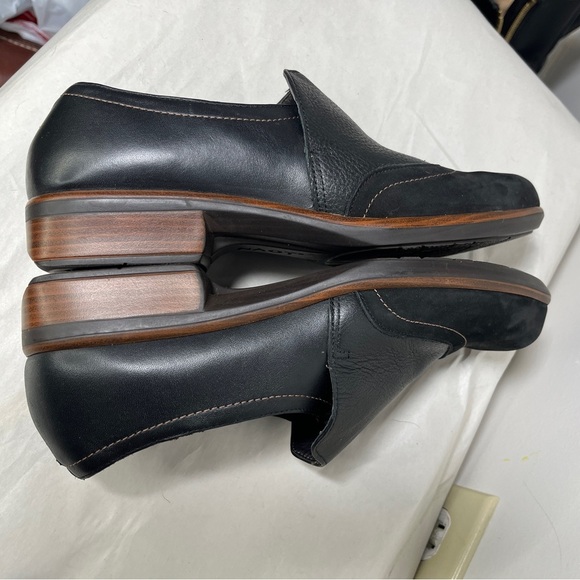 Naot Angin Leather Nubuck Loafers Sz 7 Slip On Cushioned - Picture 8 of 12